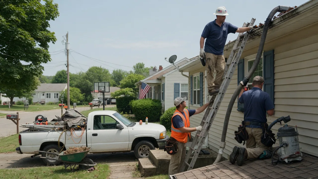 Gutter Installation in Saint Louisville, OH near me